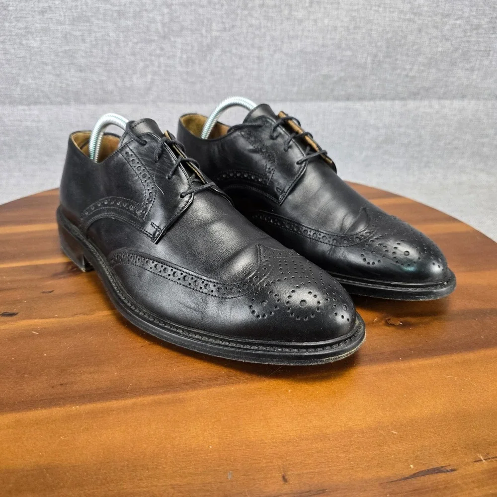 Florsheim black leather